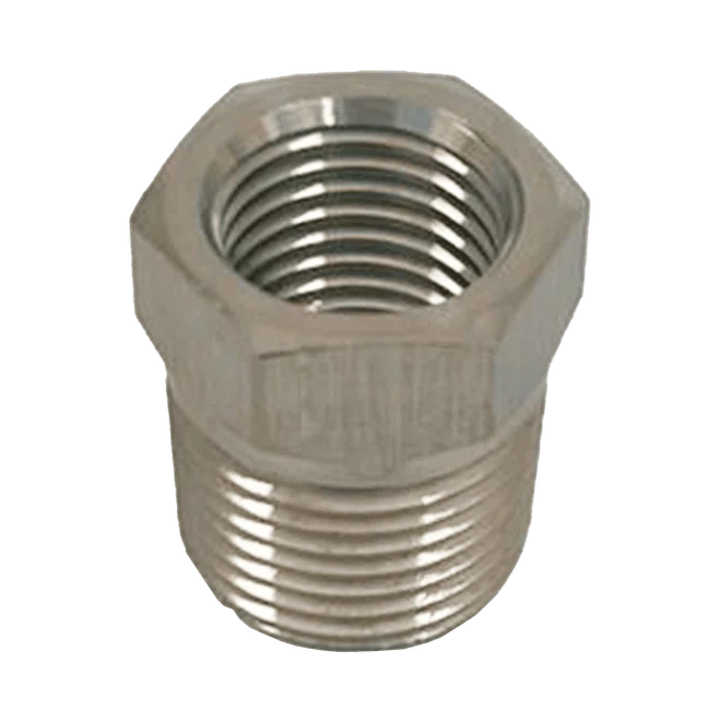 Adaptador MFI Inox 304 - Macho 3/8 NPT X 1/4 NPT Fêmea