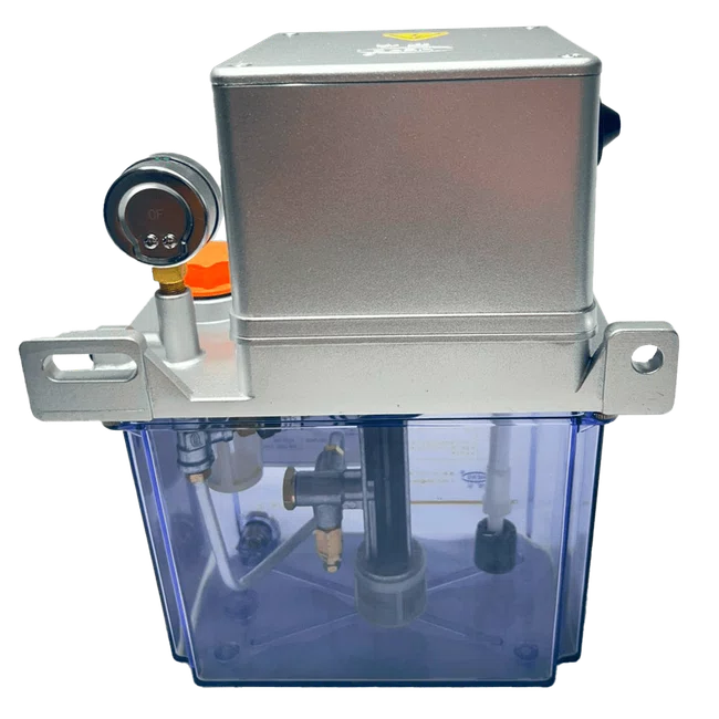 Bomba De Lubrificação Linha Simples NW-2202-210XI Reserv 2,0l Para Uso Com CLP 220v/60z Com Valvula De Despresurização