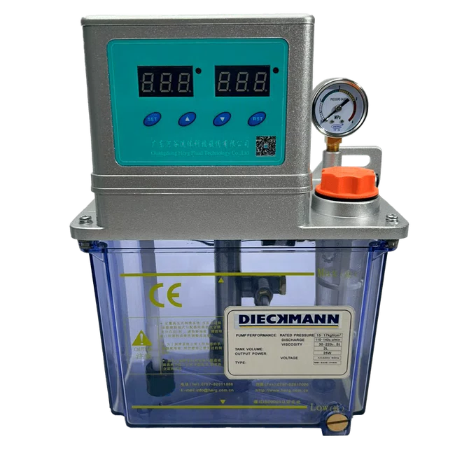 Bomba De Lubrificação Linha Simples NW-2232-210XI Reserv 2,0l Display Digital 220v/60z Com Valvula De Despresurização
