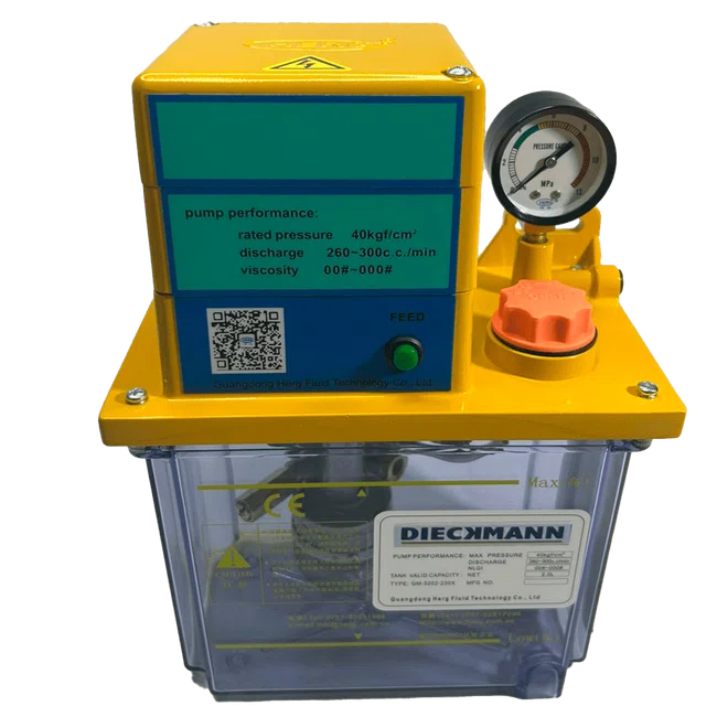 Bomba De Lubrificação Linha Simples Para Graxa GM-3202-230X Reserv 2,0l Para Uso Com CLP 220v/60hz Com Valv Despresurização