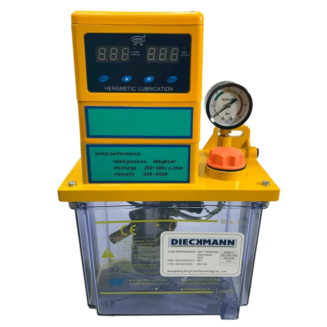 Bomba De Lubrificação Linha Simples Para Graxa GM-3232-230X Reserv 2,0L Display Digital 220/60Z Com Despressurização