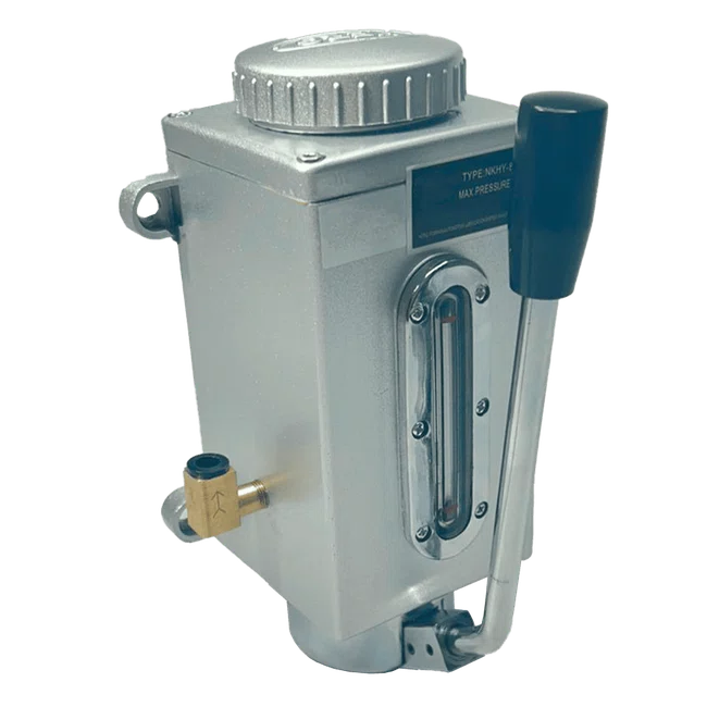 Bomba Manual Para Óleo 8,0cc 15 Bar Com Reservatório De 600ml