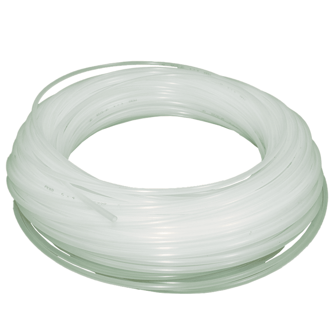 Tubo De Nylon 101 Tb - Diâmetro 2,41 X 1,7 X Parede 0,34 - Translucido Branco - 50m