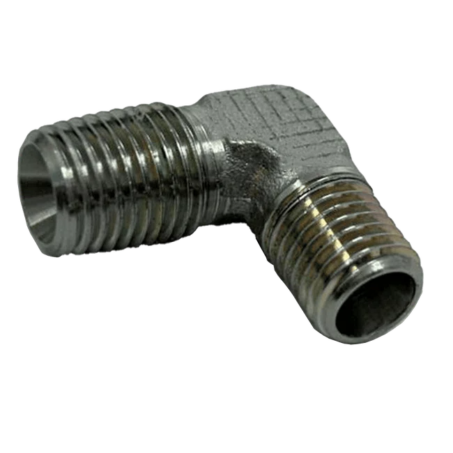 Joelho Macho De Aço JMA 8 x 1/4 NPT-L (Ermeto)