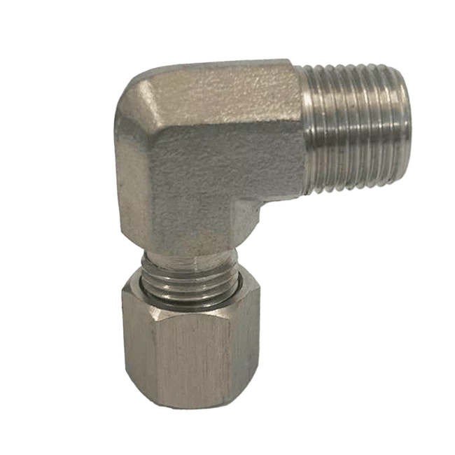 Joelho Macho De Inox 316 JMI 08 X 3/8 NPT-L (Ermeto)