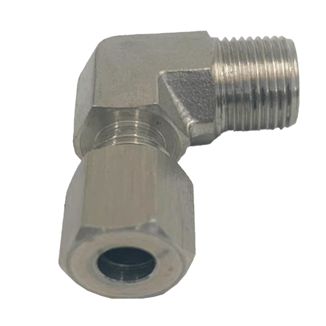 Joelho Macho De Inox 316 JMI 08 X 3/8 NPT-L (Ermeto)