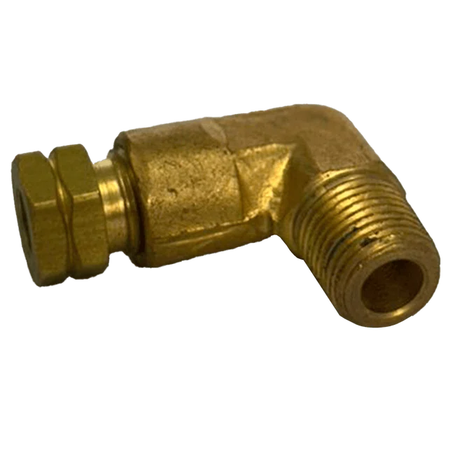 Joelho Macho De Latão 8 X 1/4 NPT - DIN 3862