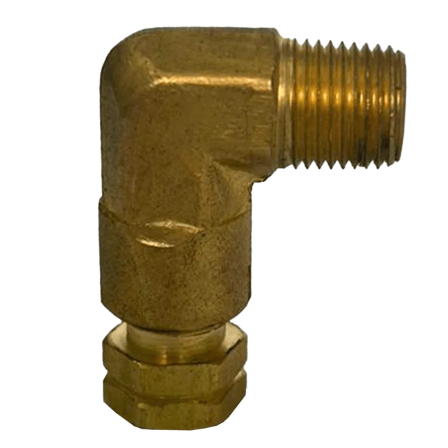 Joelho Macho De Latão 8 X 1/4 NPT - DIN 3862