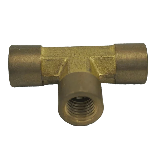 TEE Igual De Latão 6mm - DIN 3862