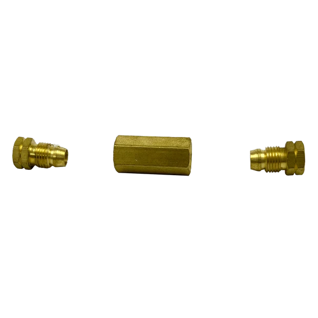 União Dupla Igual De Latão 8mm - DIN 3862