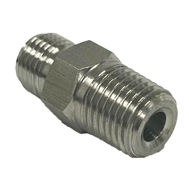 União Macho De Inox 316 UMI 06 X 1/4 NPT-L (Dupla Anilha)