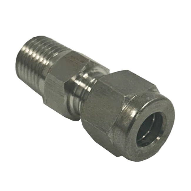 União Macho De Inox 316 UMI 08 X 1/4 NPT-L (Dupla Anilha)