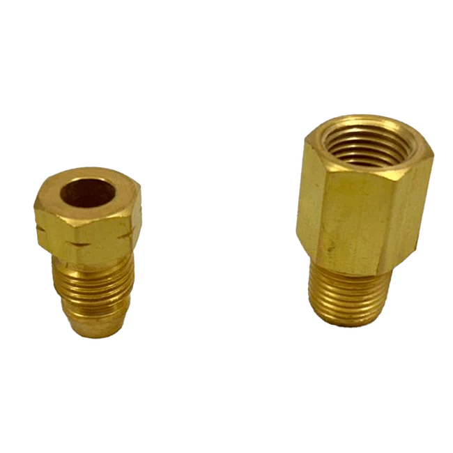União Macho De Latão 4 X M6X1 - DIN 3862
