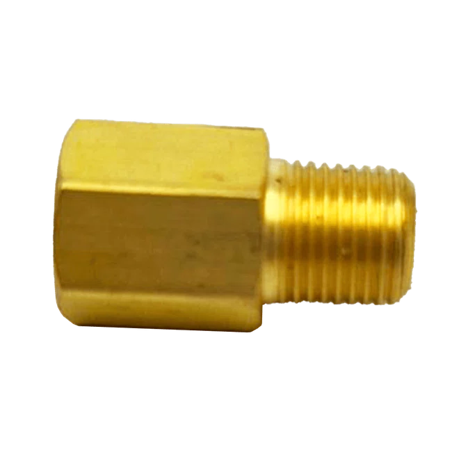 União Macho De Latão 4 X M6X1 - DIN 3862
