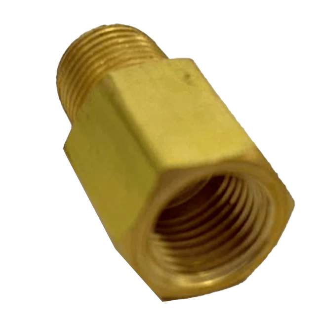 União Macho De Latão 4 X M6X1 - DIN 3862