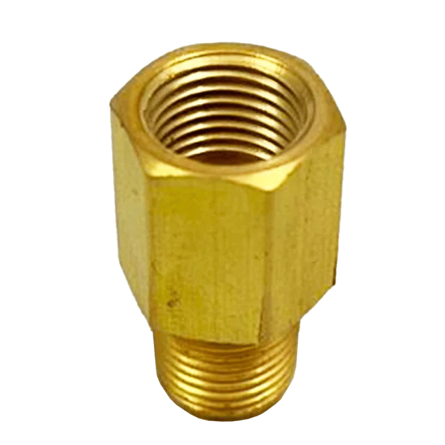 União Macho De Latão 4 X M6X1 - DIN 3862