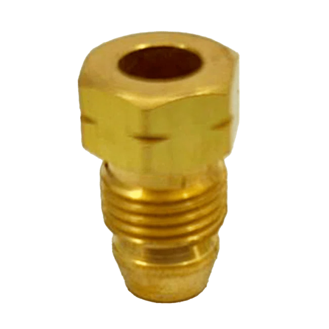 União Macho De Latão 4 X M6X1 - DIN 3862