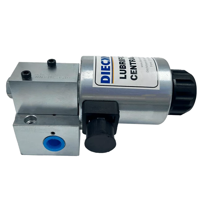 Válvula De Bloqueio De Linha Para Sistema De Lubrificação Com Passagem Plena NF - 110 Vca