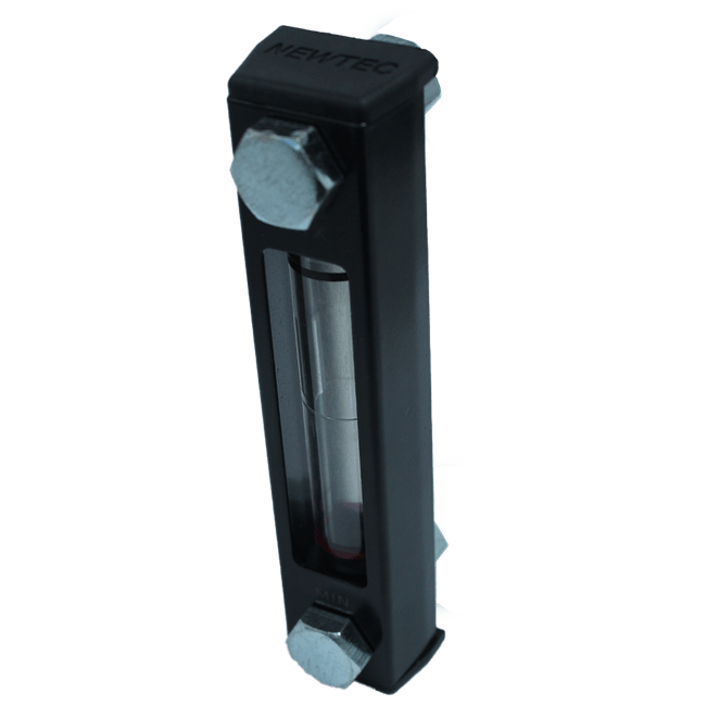 Visor De Nível Sem Termômetro NewTec - NV07PN - Entre Furos 76mm