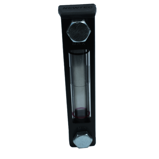 Visor De Nível Sem Termômetro NewTec - NV07PN - Entre Furos 76mm