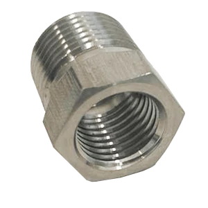 Adaptador MFI Inox 304 - Macho 3/8 NPT X 1/4 NPT Fêmea
