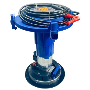 Bomba Elétrica De Graxa 24vcc Para Balde De 20kgs 300bar