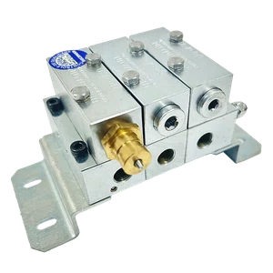 Distribuidor Progressivo Modular Dpd-Mi-3-Ic-30/30/30 - 6 Saídas Com Indicador De Ciclos
