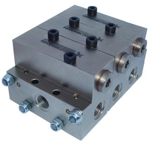 Distribuidor Progressivo Modular DPD-MI-3-00-15/15/15 Com 6 Saídas