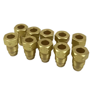 Flange Luva De Latão 6 X M10x1 - DIN 3862