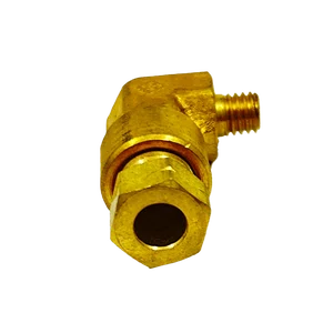 Joelho Macho De Latão JMC 4 X M6X1 - DIN 3862