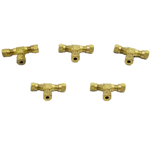 TEE Igual  De Latão 8mm - DIN 3862