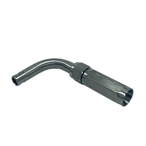 Terminal Reusável 90 Graus PL8 - Para Mangueira Termoplástica 1/8" - Aço Carbono