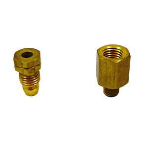 União Macho De Latão 4 X M6X1 - DIN 3862