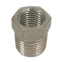 Adaptador MFI Inox 304 - Macho 3/8 NPT X 1/4 NPT Fêmea