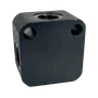 Bloco De Ancoragem T Aço Carbono - 1/4 BSP X 1/4 BSP X 1/4 BSP