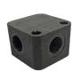 Bloco De Ancoragem T Aço Carbono - 1/4 BSP X 1/4 BSP X 1/4 BSP