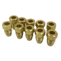 Flange Luva De Latão 4 X M8 - DIN 3862