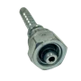 Terminal Prensável Reto DKO 06L - M12x1,5 - Para Mangueira 1/4" -  Aço Carbono