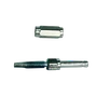 Terminal Reusável Reto PL6 - Para Mangueira Termoplástica 1/8" - Inox