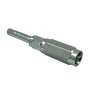 Terminal Reusável Reto PL6 - Para Mangueira Termoplástica 1/8" - Inox