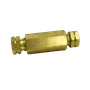 União Dupla Igual De Latão 8mm - DIN 3862